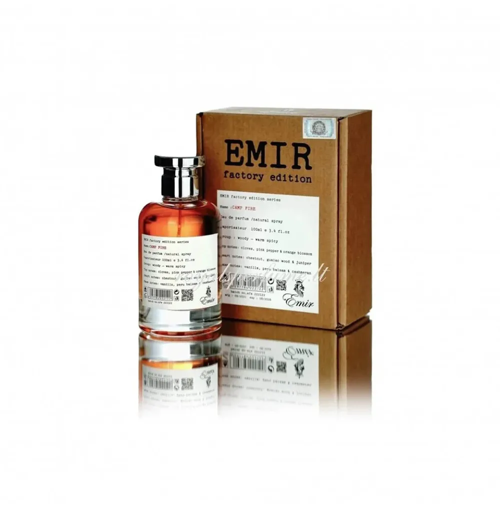 Factory Edition Camp Fire eau de parfum unisexe 100 ml