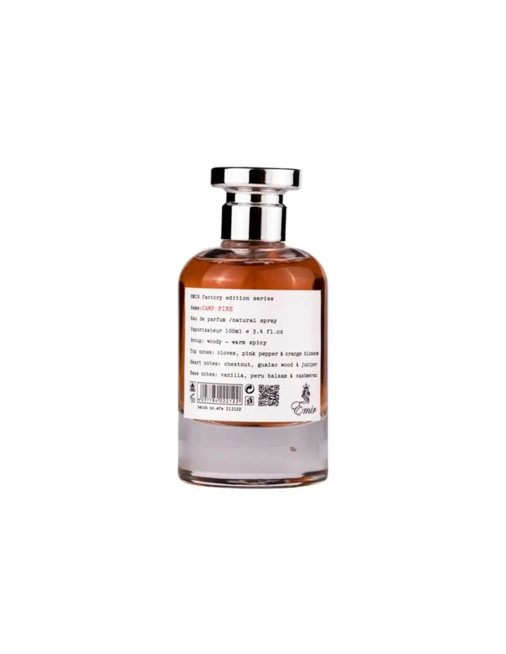 Factory Edition Camp Fire eau de parfum unisexe 100 ml