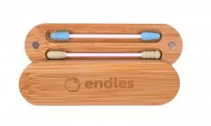 Endles by Econea Bâtonnets d'oreille et de maquillage réutilisables (2 pcs) - lavables et zéro déchet