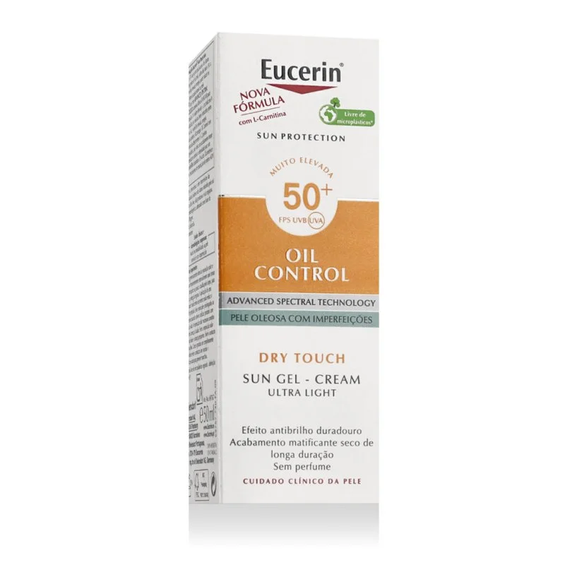 Gel-crème solaire contrôle du sébum SPF 50+ 50 ml