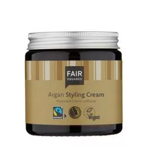 Fair Squared Crème coiffante à l'huile d'argan (100 ml) - fixe la coiffure