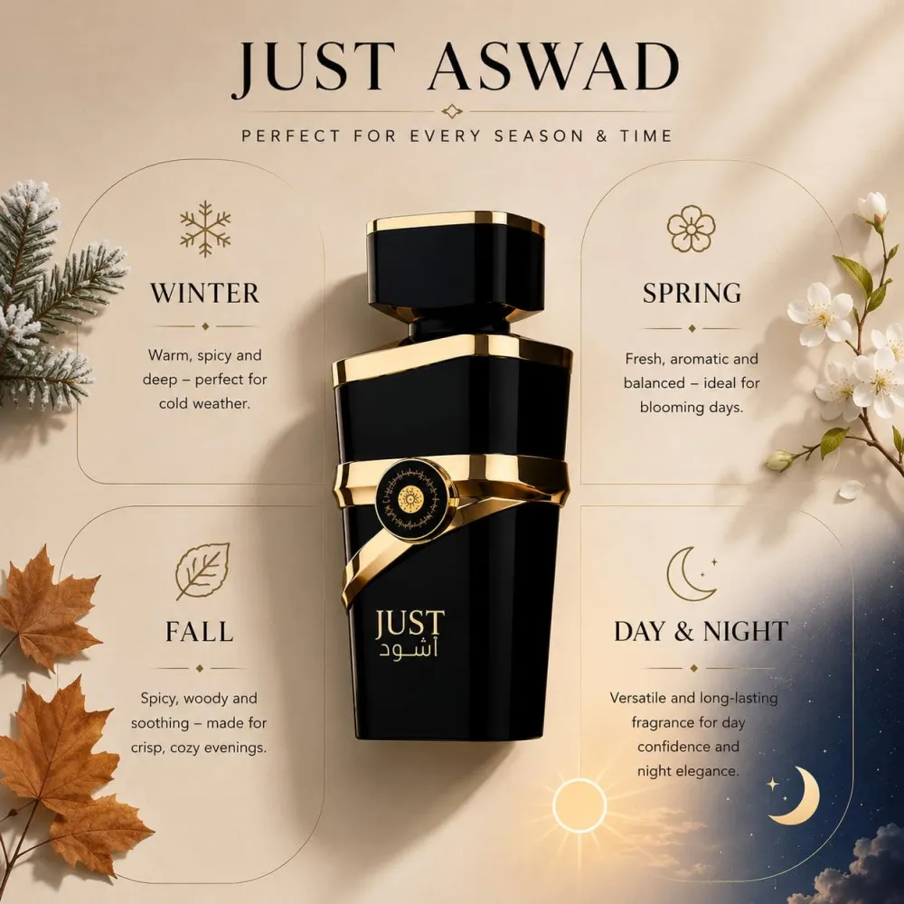 Just Aswad eau de parfum pour homme 100 ml