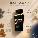 Just Aswad eau de parfum pour homme 100 ml