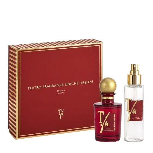 Coffret Ceresia Bâtonnets 100 ml Parfum d’intérieur + Spray 100 ml Parfum pour tissus