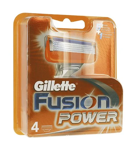 Fusion Power lames de rechange 4 pièces pour hommes