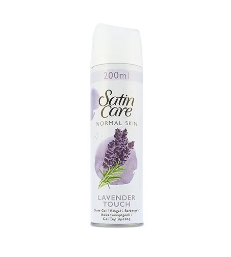 Satin Care Lavender Touch gel de rasage pour peaux normales 200 ml