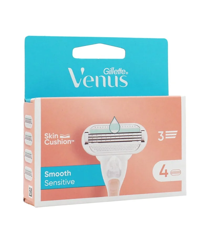 Venus Smooth Sensitive lames de rechange 4 pièces
