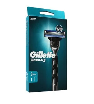 Gillette Rasoir Mach3 + 3 recharges