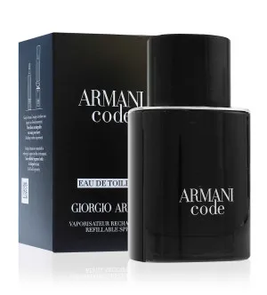 Giorgio Armani Code eau de toilette pour homme 75 ml flacon rechargeable