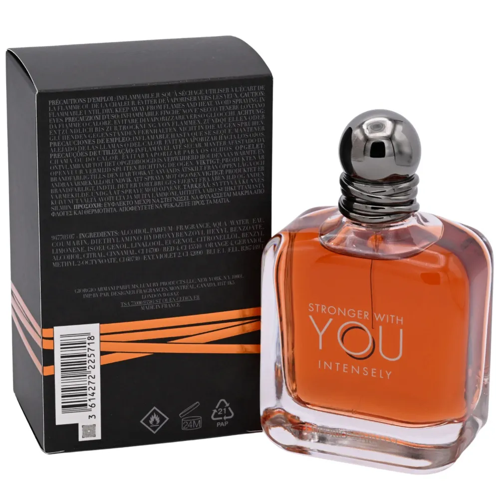 Emporio Armani Stronger With You Intensely eau de parfum pour homme 100 ml