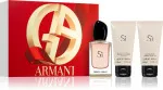 Sì coffret cadeau pour femmes eau de parfum 50 ml + gel douche 50 ml + lait corporel 50 ml 50 ml + sprchový gel 50 ml + tělové mléko 50 ml