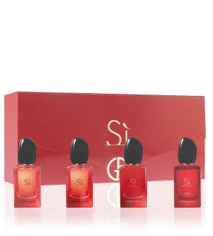 Coffret de miniatures Giorgio Armani Sì pour femmes