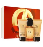 Sì coffret cadeau pour femmes eau de parfum 50 ml + gel douche 50 ml + lait corporel 50 ml 50 ml + sprchový gel 50 ml + tělové mléko 50 ml