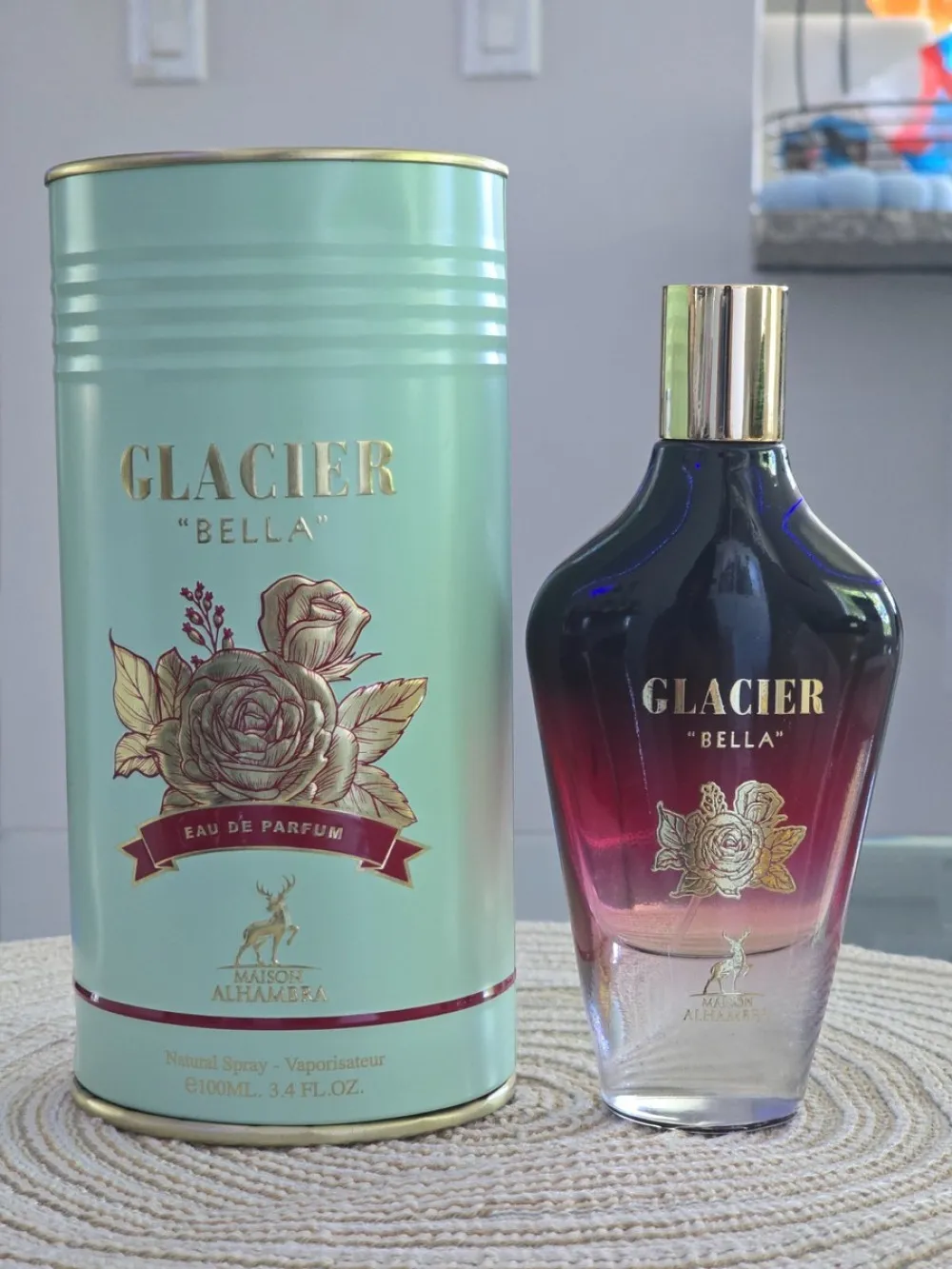 Glacier Bella eau de parfum unisexe 100 ml