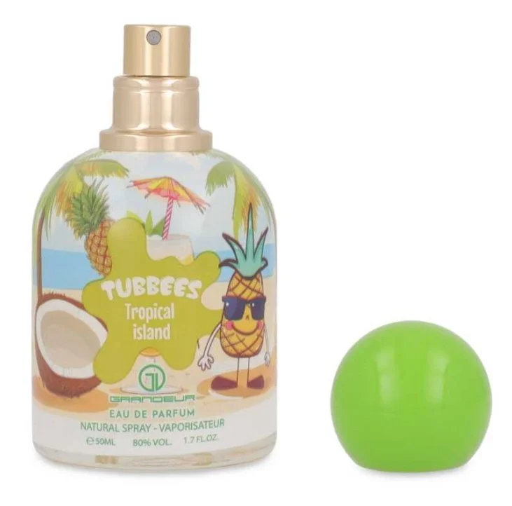 Tubbees Tropical Island Eau de Parfum Unisexe 50 ml