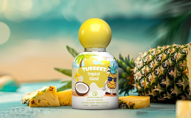 Tubbees Tropical Island Eau de Parfum Unisexe 50 ml