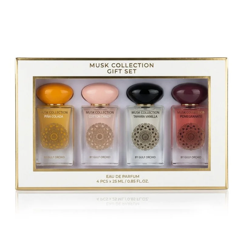 Musk Collection Velvet Edition Coffret cadeau 4 x eau de parfum unisexe 4 x 25 ml