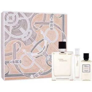 Hermès Terre D'Hermès EDT 100 ml + EDT 15 ml + SG pour le corps et les cheveux 40 ml M