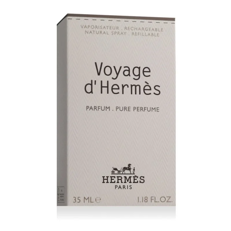 Voyage d'Hermès parfum rechargeable unisexe 35 ml