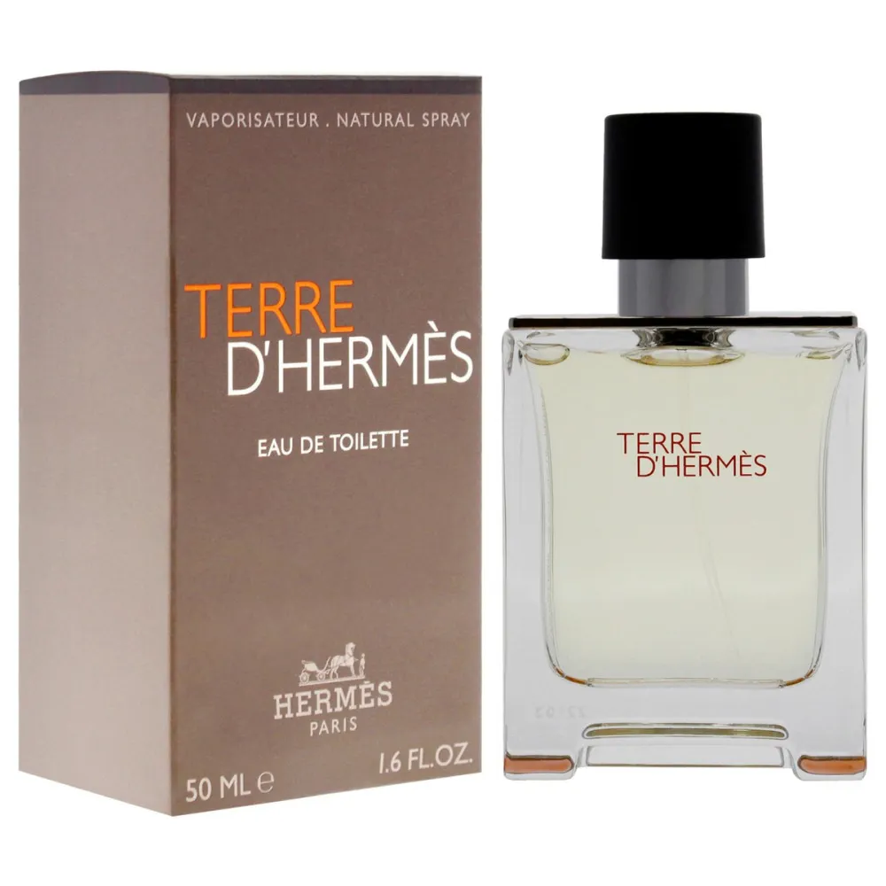 Terre d'Hermes eau de toilette pour homme 50 ml