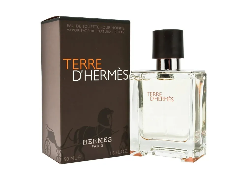 Terre d'Hermes eau de toilette pour homme 50 ml
