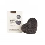 Kvitok Éponge de nettoyage en profondeur Konjac avec charbon noir activé