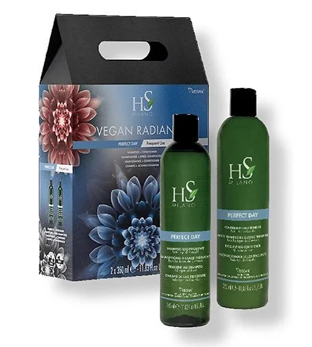 Vegan Radiance Daily Use coffret Frequent Use Shampoo 350 ml + Frequent Use Conditioner