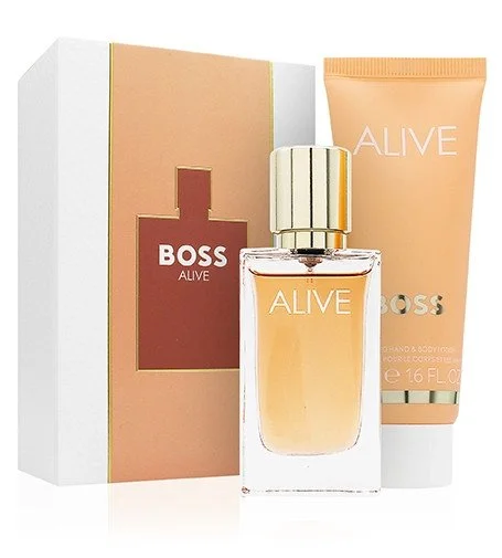 Boss Alive coffret cadeau 30 ml + lait corporel eau de parfum pour femme