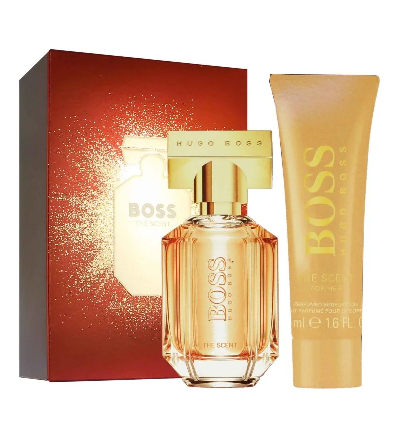 Boss The Scent For Her coffret cadeau 30 ml + lait corporel eau de parfum pour femme