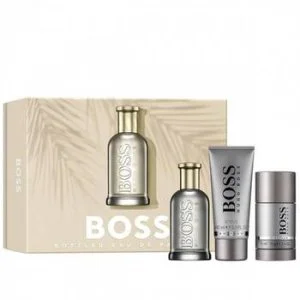 Hugo Boss Boss Bottled coffret cadeau 100 ml + gel douche 100 ml + déodorant stick eau de parfum pour homme