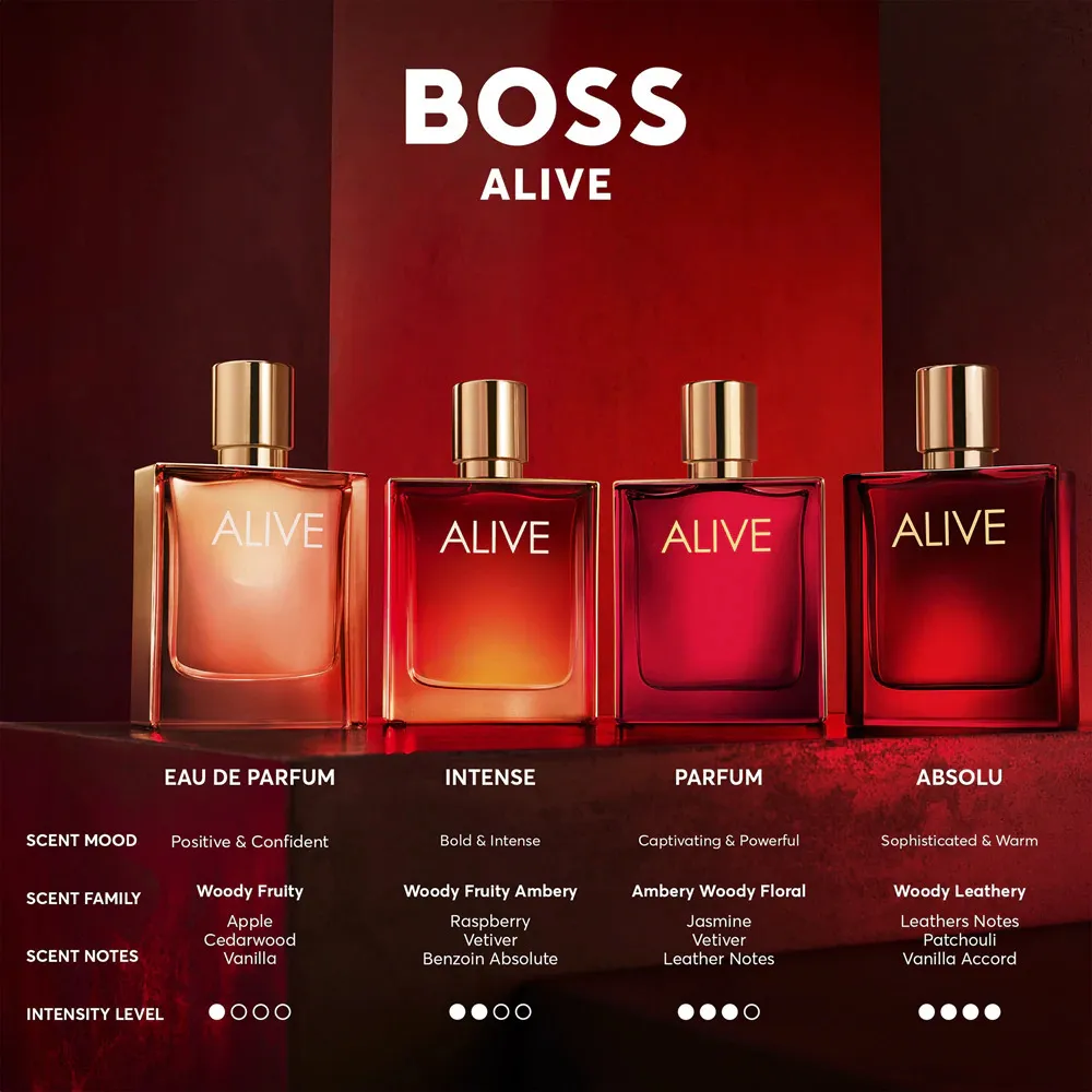 Boss Alive eau de parfum pour femmes 80 ml