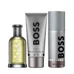 Coffret cadeau Hugo Boss Boss Bottled pour homme eau de toilette 100 ml + gel douche 100 ml + déodorant spray 150 ml 100 ml + sprchový gel 100 ml + deosprej 150 ml