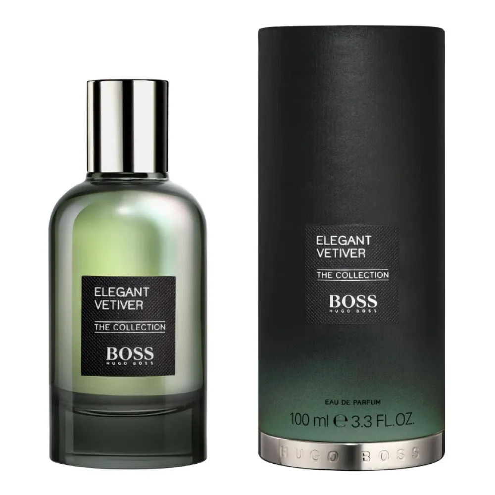 Boss The Collection Elegant Vetiver eau de parfum pour hommes 100 ml