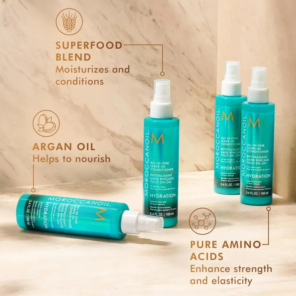 Après-shampooing sans rinçage tout-en-un hydratant 160 ml