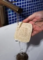 Hydrophil Tapis porte-savon en luffa - absorbe l'excès d'eau