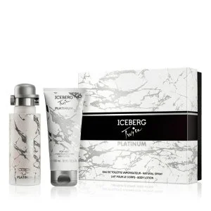 Iceberg Twice Platinum eau de toilette pour femme 125 ml + lait pour le corps