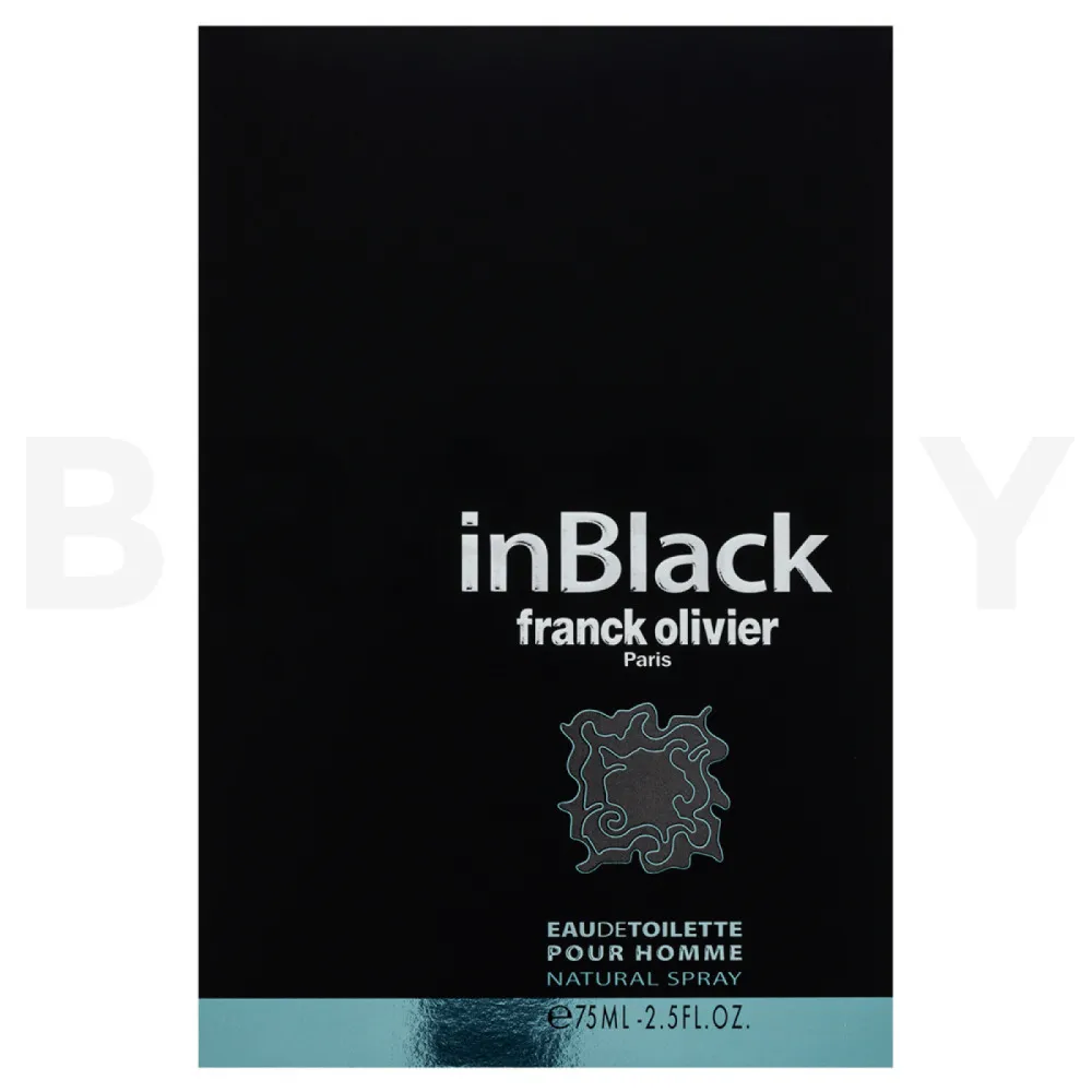In Black eau de toilette pour homme 75 ml