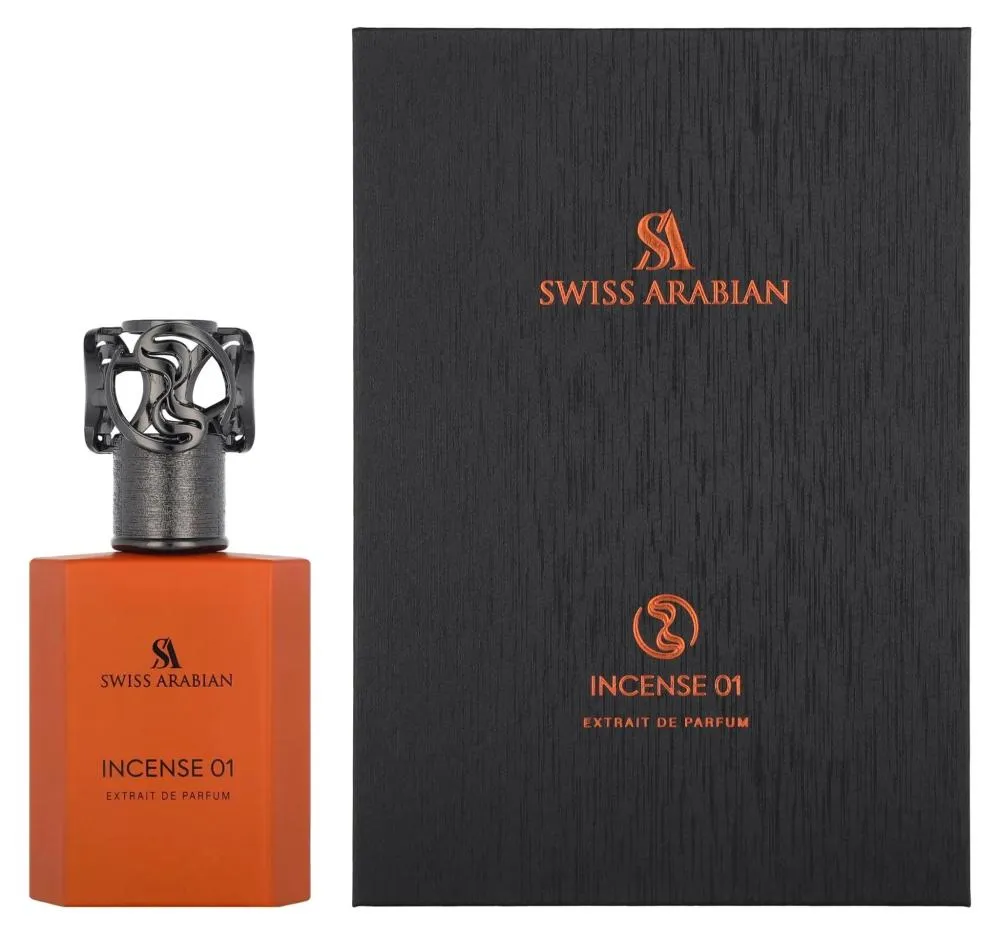 Incense 01 extrait de parfum unisexe 50 ml