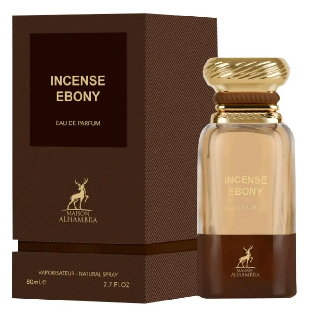 Incense Ebony Eau de Parfum unisexe 80 ml