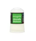 Incognito Déodorant cristal protecteur à la citronnelle (50 ml) - ne sent pas les insectes gênants