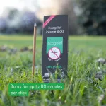 Incognito Bâtonnets parfumés à la citronnelle (10 pièces) - ne sentent pas les insectes difficiles.