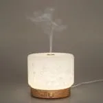 Innobiz Diffuseur et humidificateur ultrasonique Lisalia Wave - idéal pour s'endormir, 4 programmes