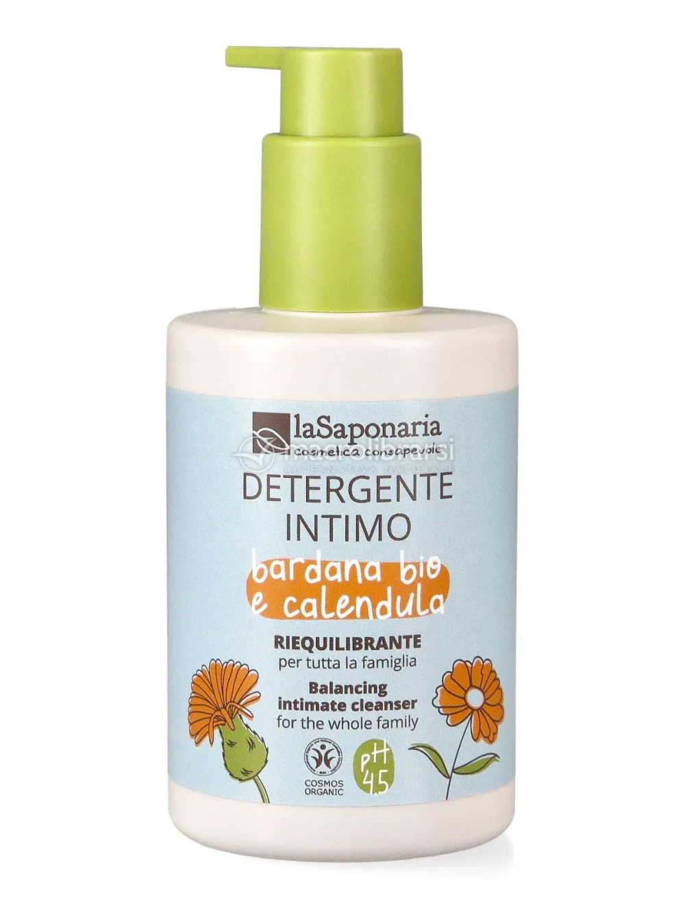 laSaponaria Gel intime BIO (200 ml) - maintient le ph naturel 4,5