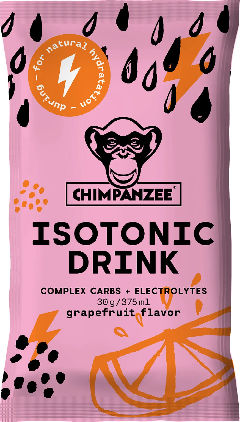 Chimpanzee Boisson isotonique Pamplemousse 30g