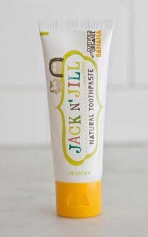 Dentifrice pour enfants - banane BIO (50 g) - sans fluor, à l'extrait de calendula biologique
