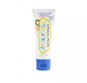 Jack n Jill Dentifrice pour enfants - chewing-gum BIO (50 g) - sans fluor, à l'extrait de calendula biologique