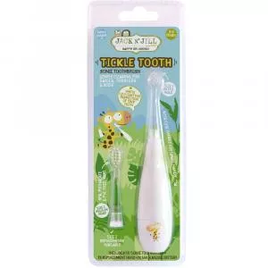  Brosse à dents sonique pour enfants Tickle Tooth - avec tête de rechange, également pour les plus petits enfants