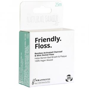 NFco. Friendly Floss (25 m) - avec menthe et charbon actif