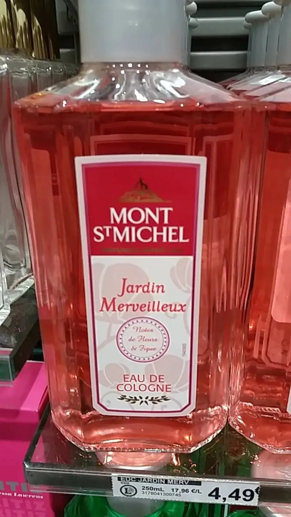 Jardin Merveilleux eau de Cologne unisexe 250 ml