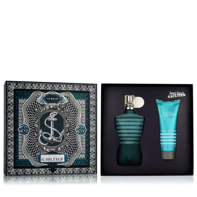 Le Male Eau de Toilette pour Homme 125 ml + Gel Douche 75 ml